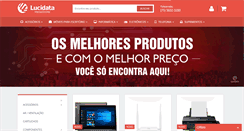 Desktop Screenshot of lucidata.com.br